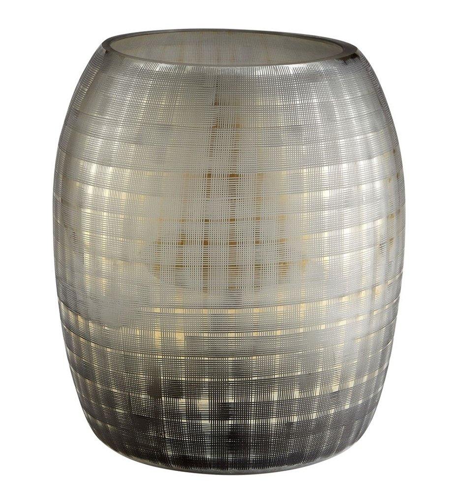 Allred Co-Cyan Design-Gradient Grid Vase - Tall