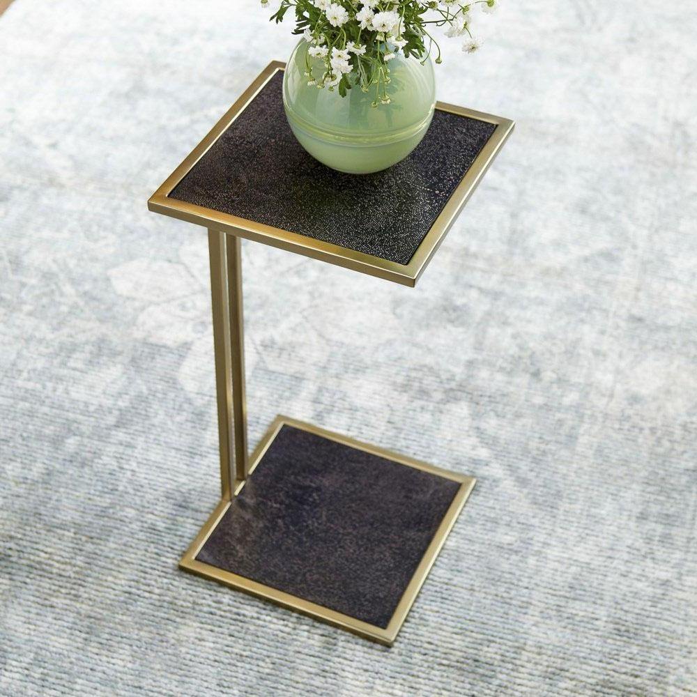Allred Co-Cyan Design-Shadow Couture Side Table
