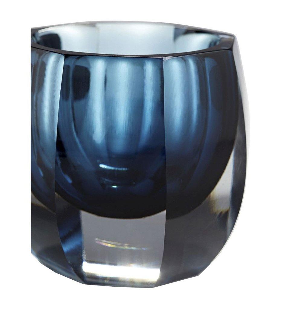 Allred Co-Cyan Design-Azure Opulence Vase - Small