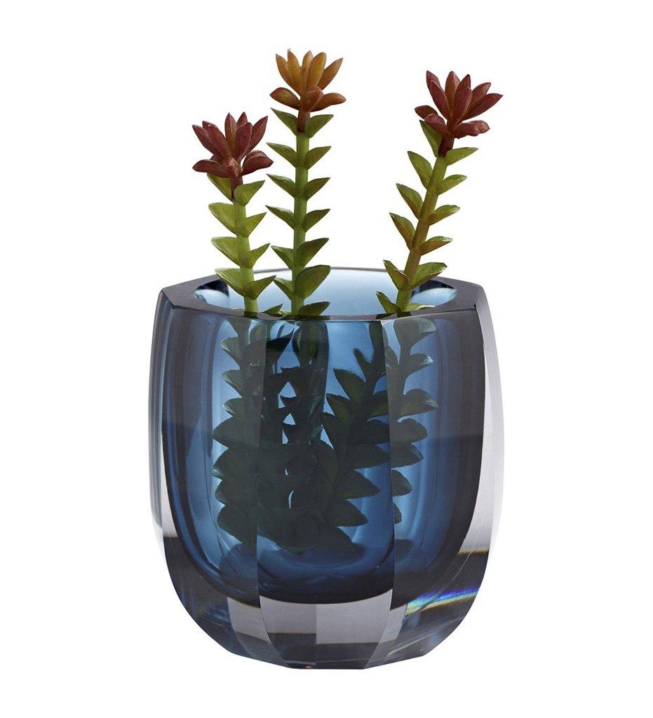 Allred Co-Cyan Design-Azure Opulence Vase - Large