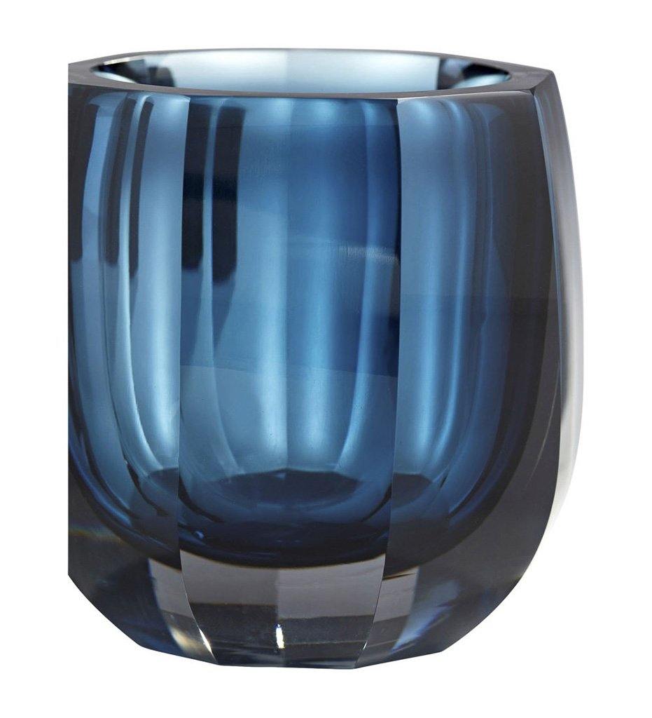 Allred Co-Cyan Design-Azure Opulence Vase - Large Close Up