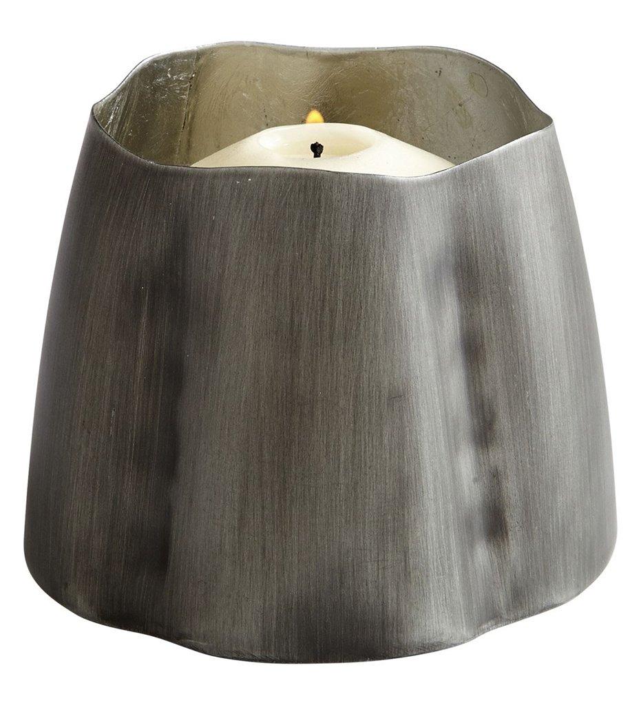 Fortuna Candleholder - Small - Antique Zinc