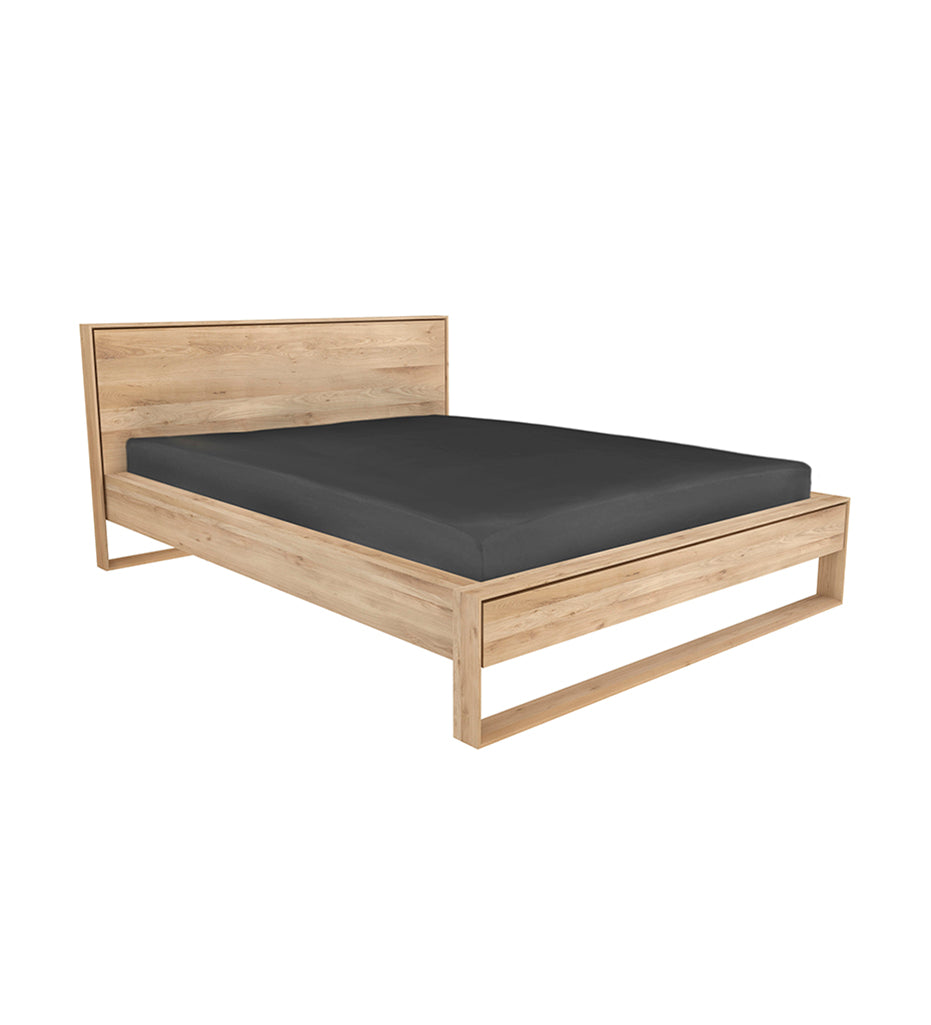Ethnicraft-Oak Nordic II Bed - Queen-51218