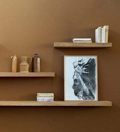 lifestyle, Oak Wall Shelf - All Sizes