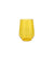 Fortessa-Solo Stemless Wine Glass - Set of 6-Yellow Sun-P.S.SOLE.YS.06