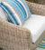 Always Greener Navy/French Blue Indoor/Outdoor Decorative Pillow