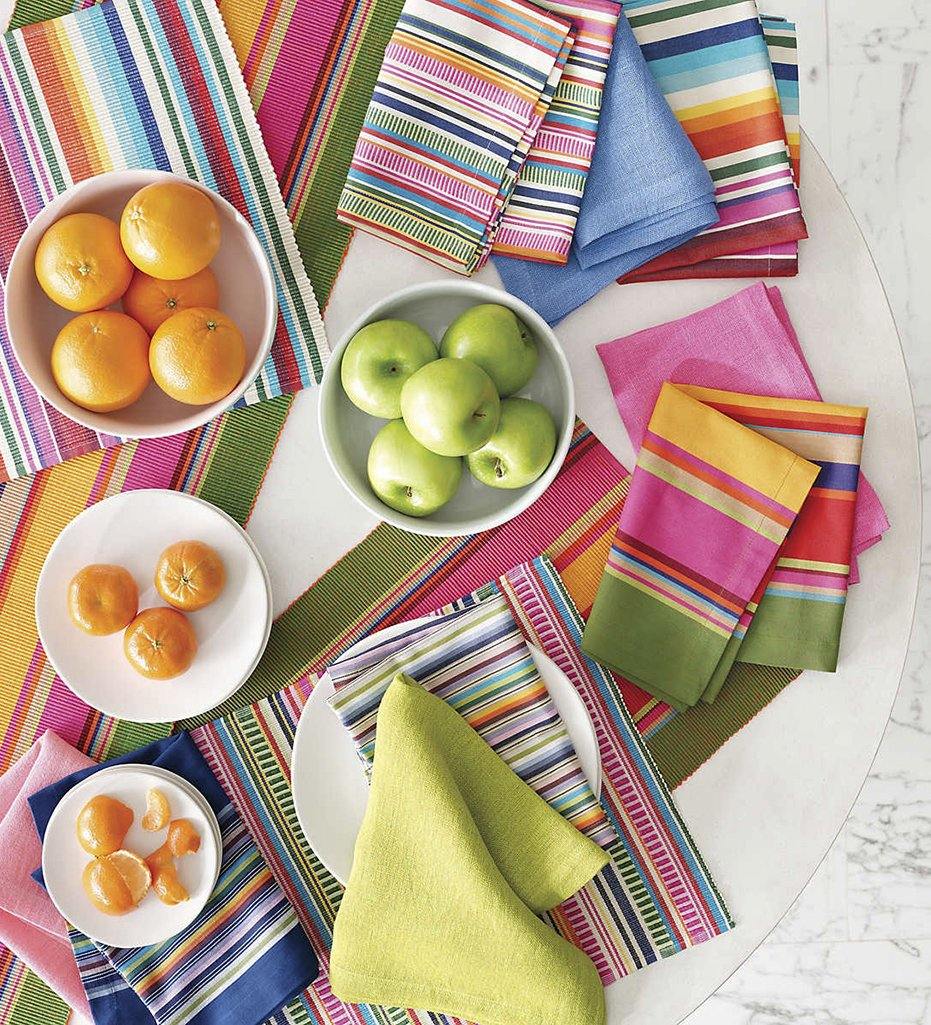 Bright Stripe Placemat - Set of 4