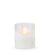 Frosted Glass LED Wax Candle 3.5 x 4