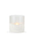 Frosted Glass LED Wax Candle 6 x 6