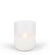 Frosted Glass LED Wax Candle 4.7 x 6