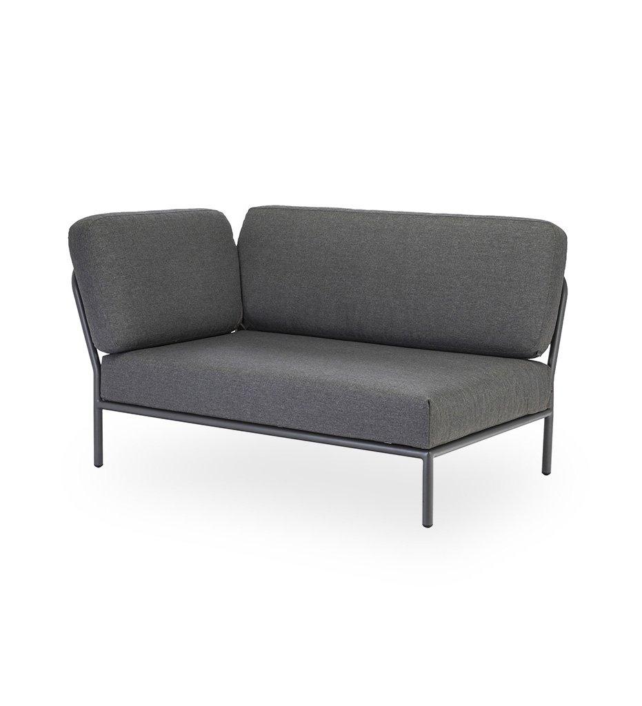 Level Sectional Sofa - Left Corner,image:Dark Grey 9851 # 12202-9851