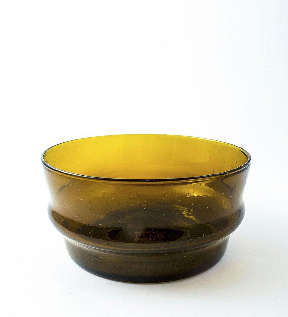 Allred Collaborative-Kiss That Frog-Beldi_Large Bowl Brown