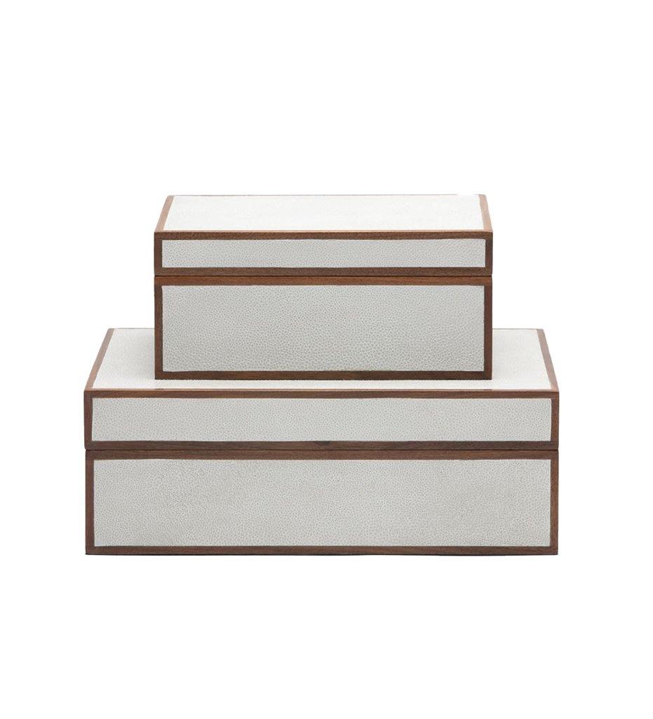 Cooper Box Set of Two - Blanc