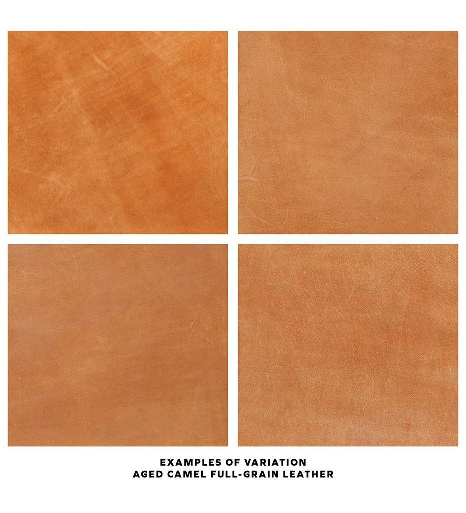 lifestyle, Examples of Variation of Aged Camel Full-Grain Leather