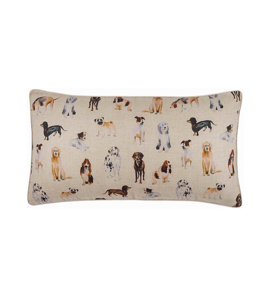 Pine Cone Hill-Woof Linen Decorative Pillow - Lumbar-PC2602