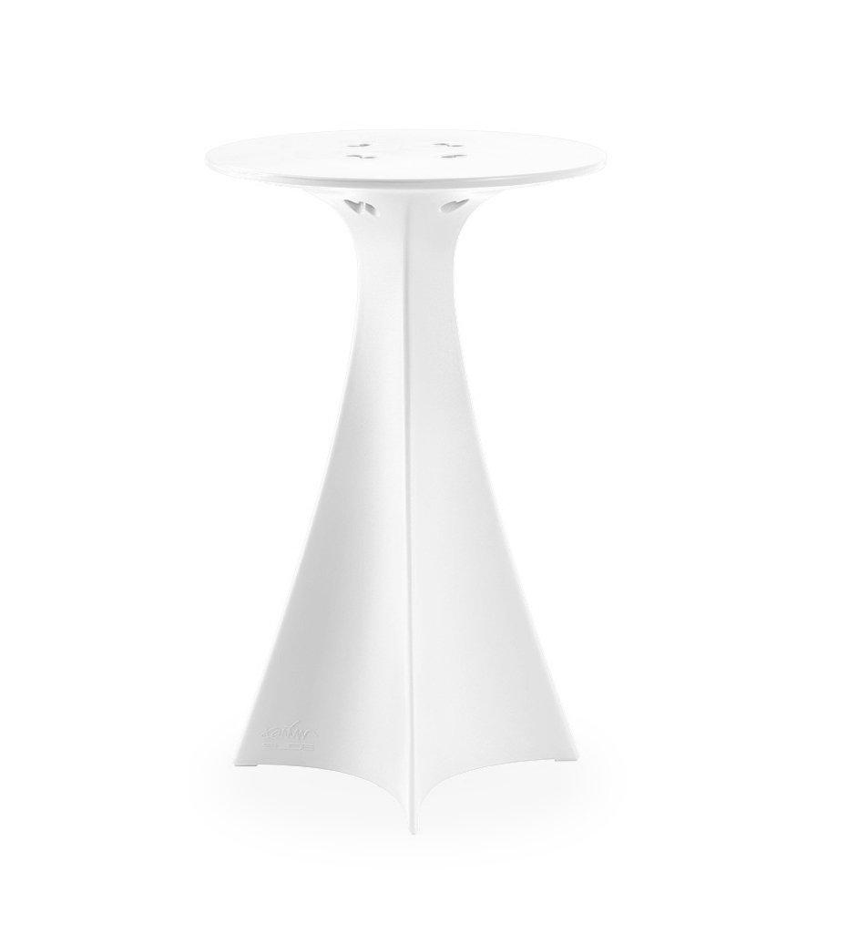 Allred Co-Slide-Jet Bar Table - Light White