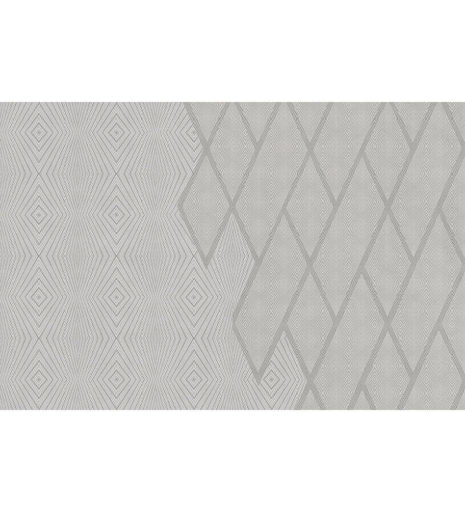 Allred Collaborative-Technografica Wall Coverings-Grigio Argento Wallpaper Light