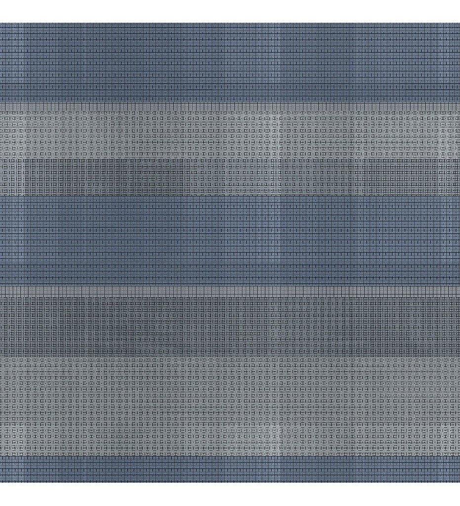 Allred Collaborative-Technografica Wall Coverings-Digital Tapestry Arcade Wallpaper Collection Blue