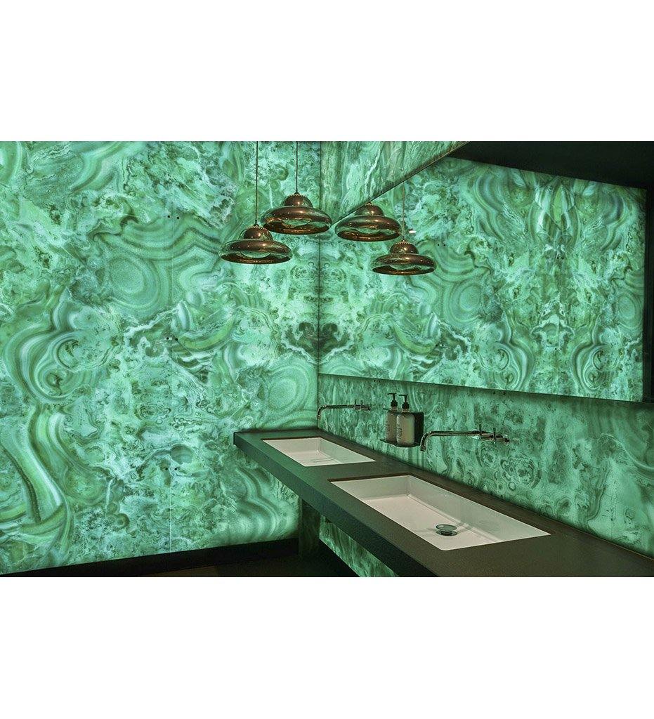 Allred Collaborative-Tecnografica-Malachite Emeraud Decorative Panels  