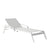 10DEKA Pulvis Sunlounger with Int Wheels