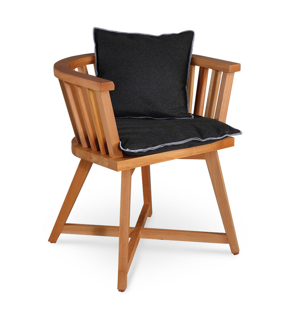 Almeco Cage Arm Chair - Teak
