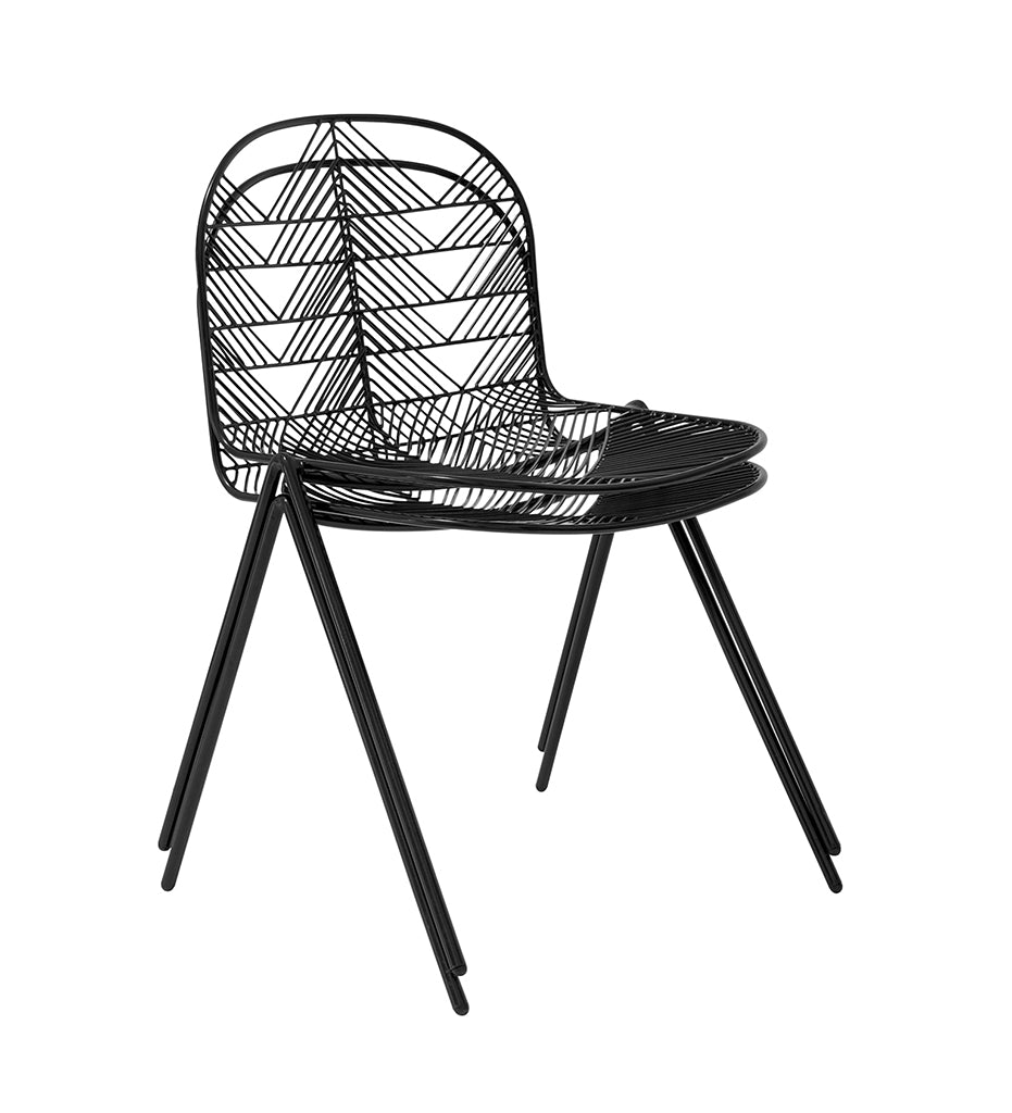 Bend Goods Betty Stacking Chair - Black