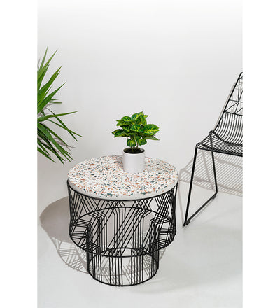 lifestyle, Bend Goods Terrazzo Side Table