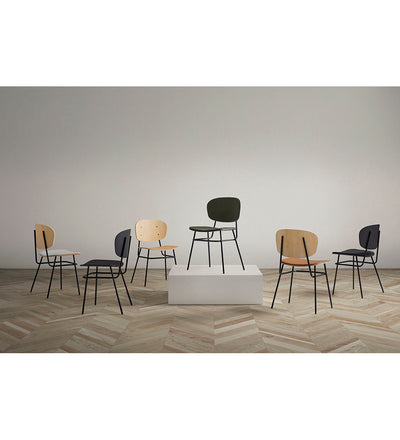 lifestyle, Blasco & Vila Fosca Side Chair - Upholstered Seat & Back