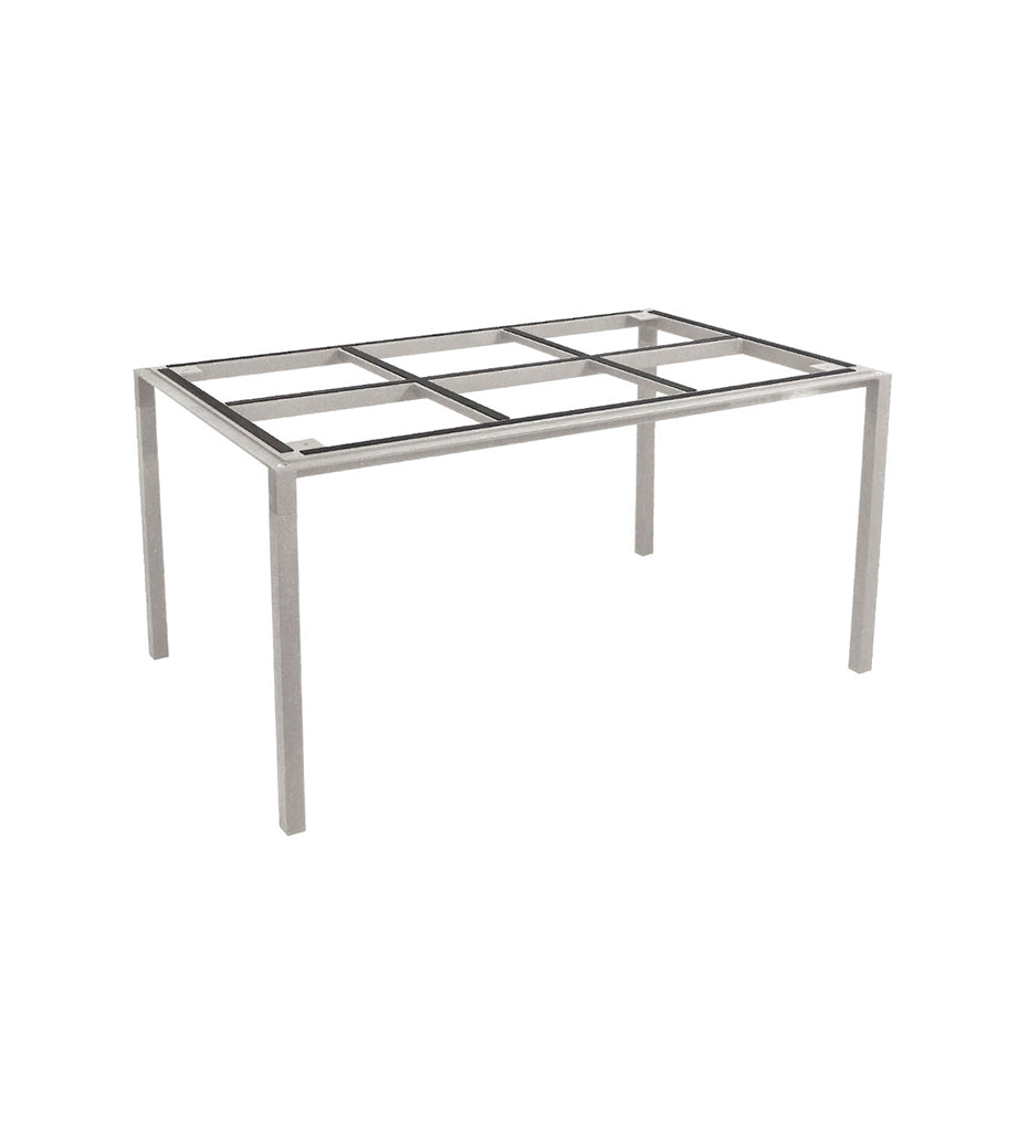 Pure Small Dining Table Base - Rectangle
