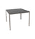 Pure Square Dining Table Base - Aluminum