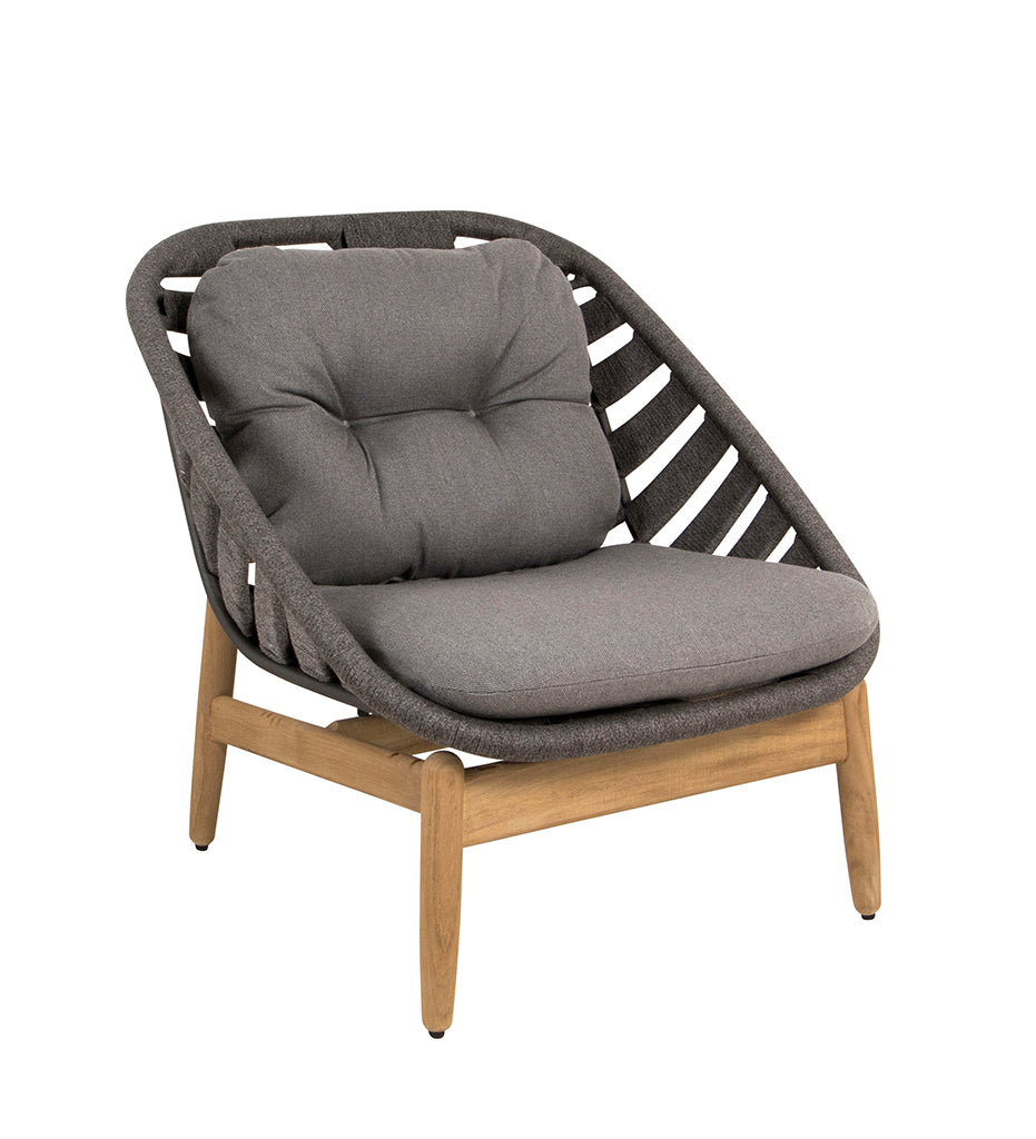 Allred Collaborative - Cane-Line - Strington Lounge Chair - Soft Rope