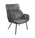 Allred Collaborative - Cane-Line Vibe Highback Chair,image:Dark Grey Wove YN115 # 5407YN115