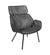 Allred Collaborative - Cane-Line Vibe Highback Chair,image:Black Natte YSN98 # 5407YSN98