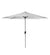 Sunshade Umbrella w/ Crank System 9 x 9 Polyester Dusty White