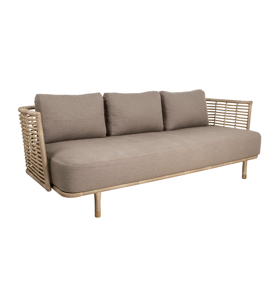 Allred Collaborative - Cane-Line - Sense 3-Seater Outdoor Sofa