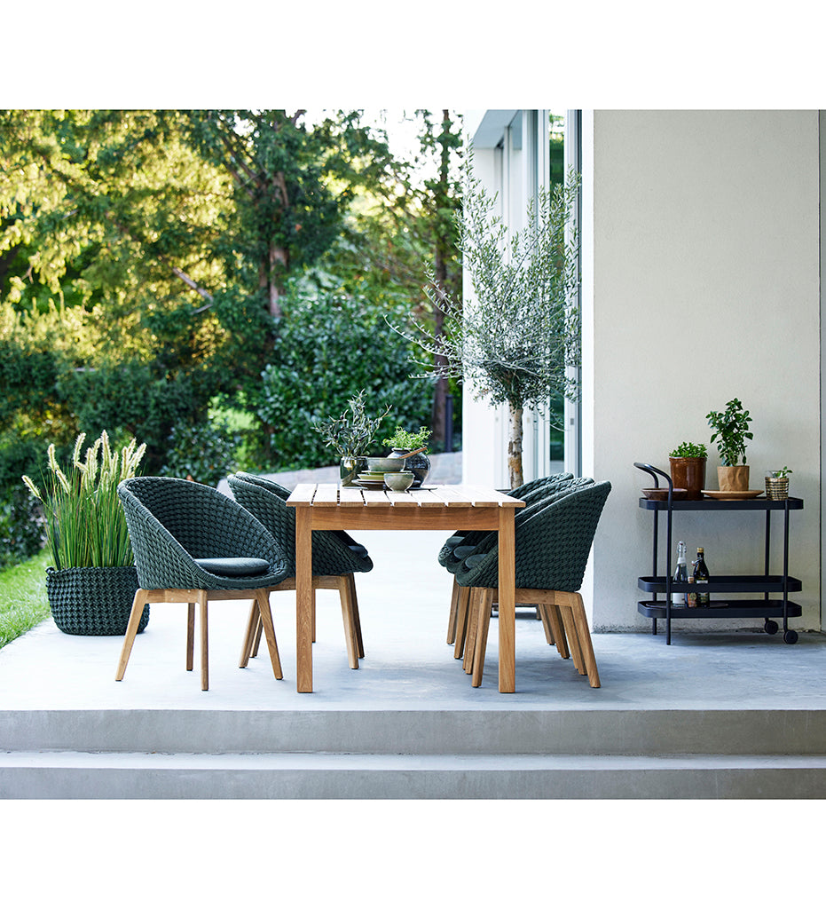 lifestyle, Allred Collaborative - Cane-Line - Grace Dining Table