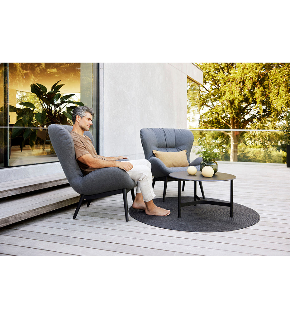 lifestyle, Allred Collaborative - Cane-Line - Serene Lounge Chair