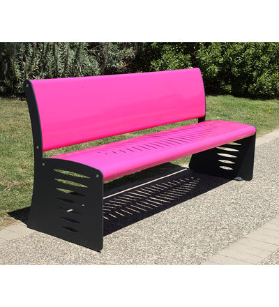 lifestyle, CitySi Piuma Bench With Backrest