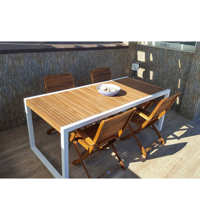 lifestyle, CitySi Strip Wood Table