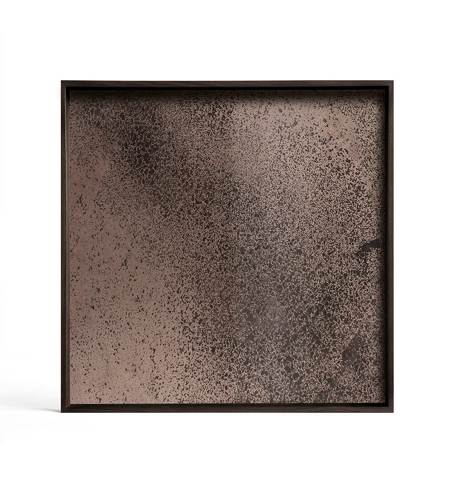 Ethnicraft Bronze Mirror Tray - Square - S - 20561
