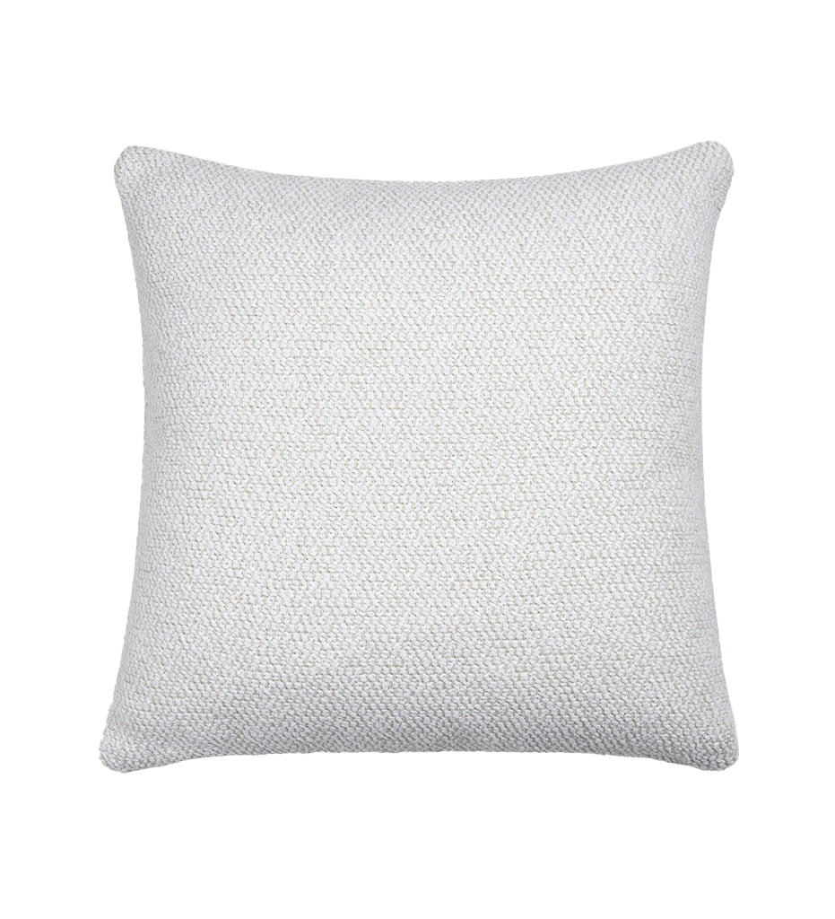 Ethnicraft White Boucle Light Outdoor Square Cushion 21103