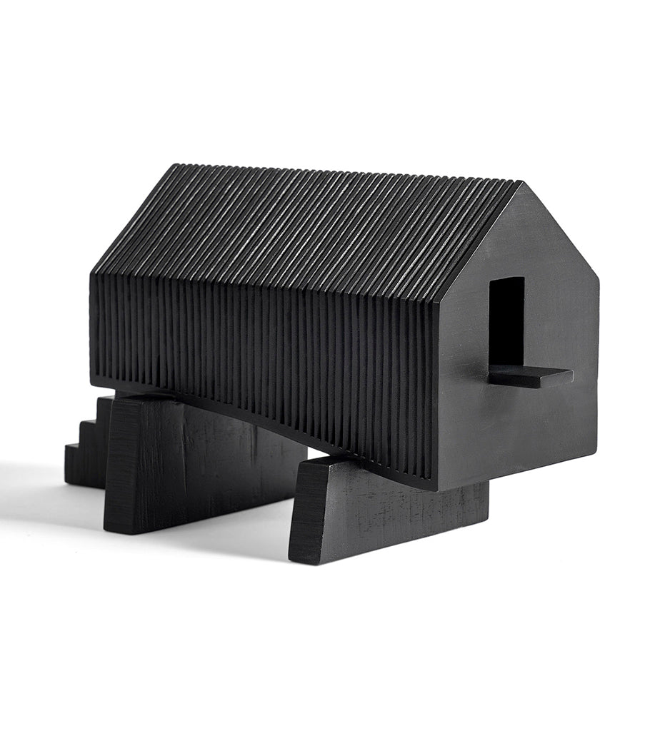 Ethnicraft Black Stilt House Object - Mahogany 29611
