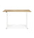 Ethnicraft Oak Bok Adjustable Desk - White Frame 59221