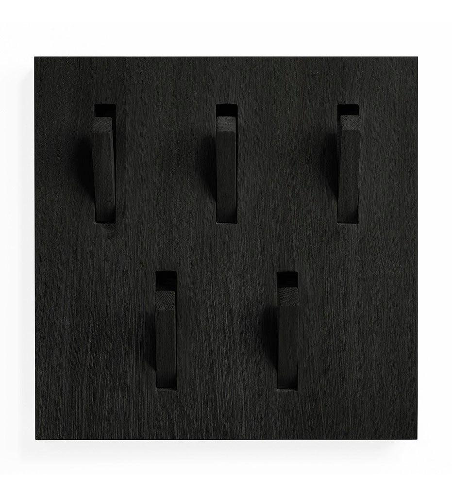 Ethnicraft Black Utilitile Wall Hanger - Oak 55101