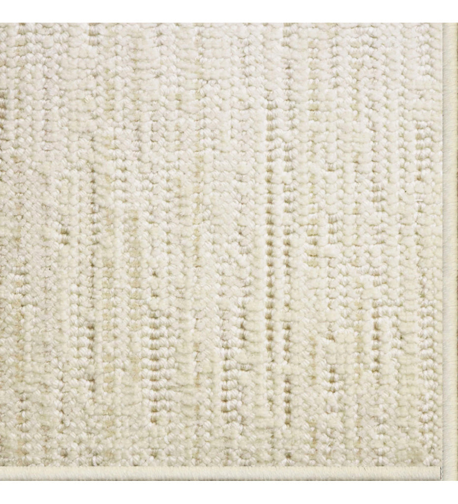 Sycamore Boutique Cream Wool Rug serged