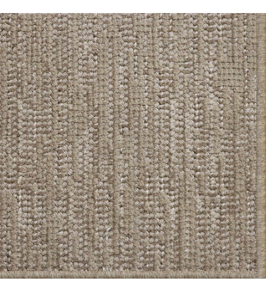 Sycamore Natural Taupe Rug serged