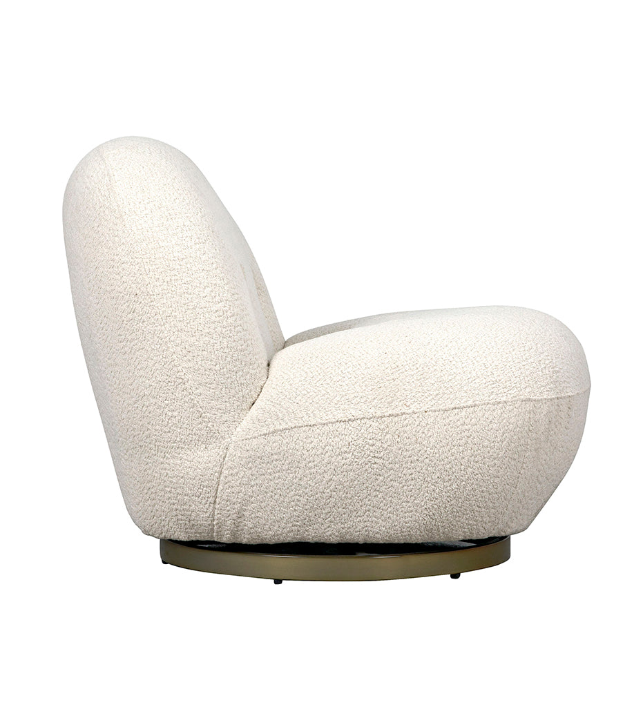 Noir Artemis Chair - Boucle Fabric LEA-C0462-01-1D