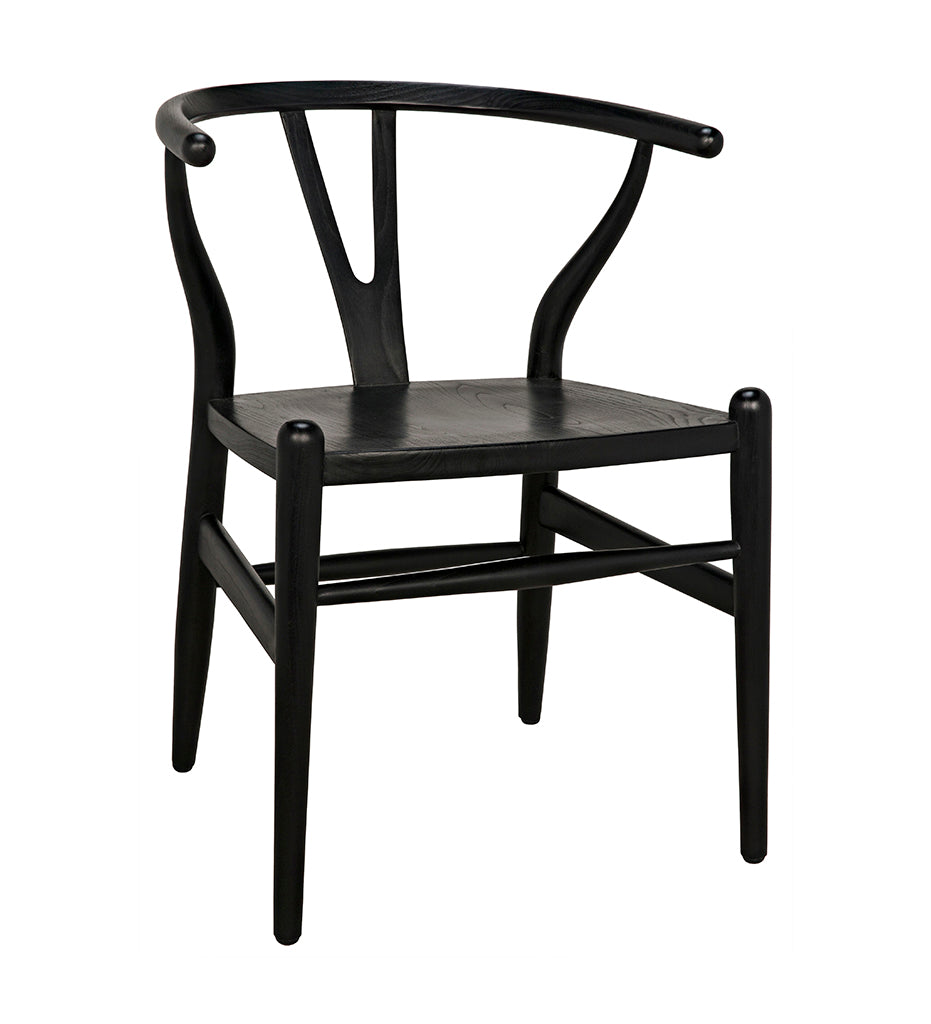 Noir Zola Chair - Charcoal Black AE-13CHB