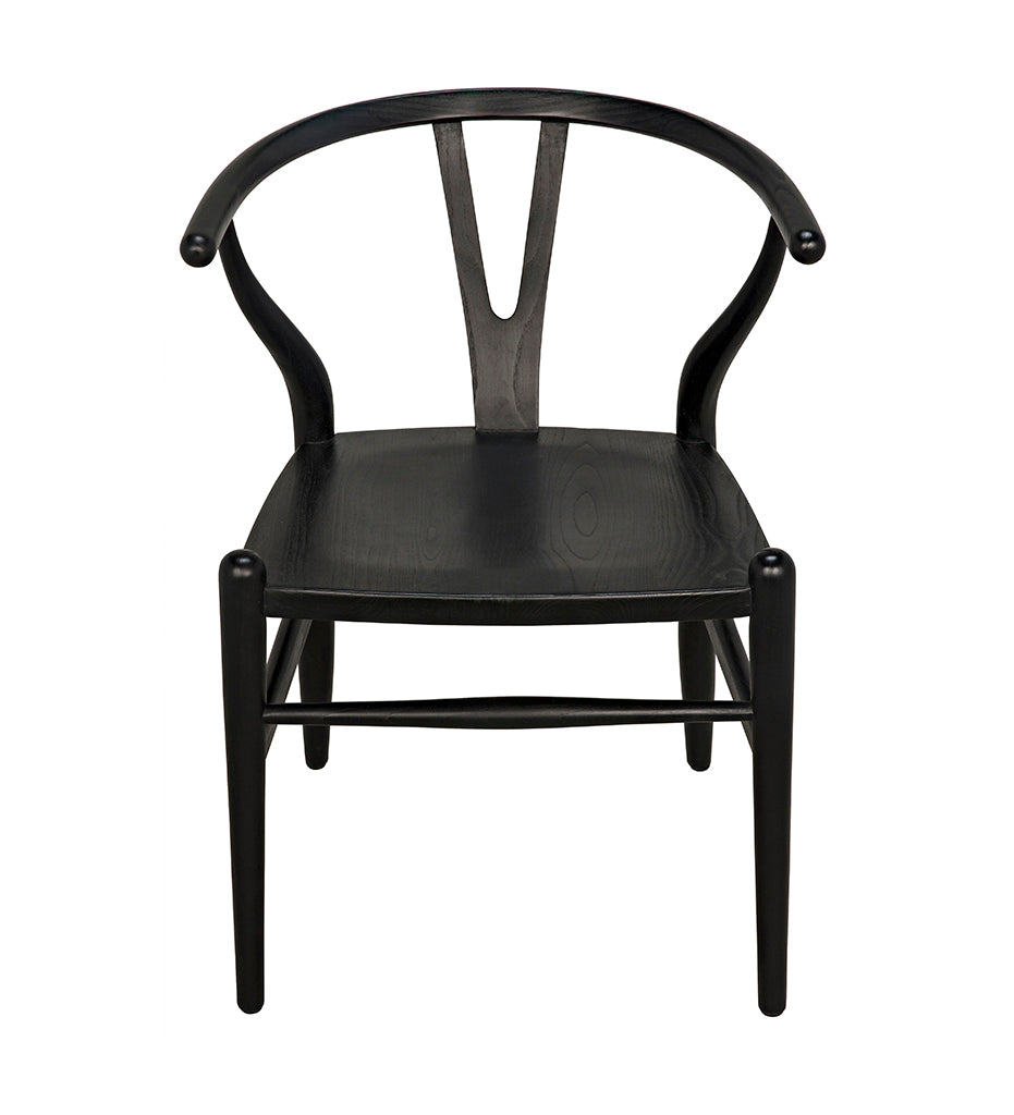 Noir Zola Chair - Charcoal Black AE-13CHB