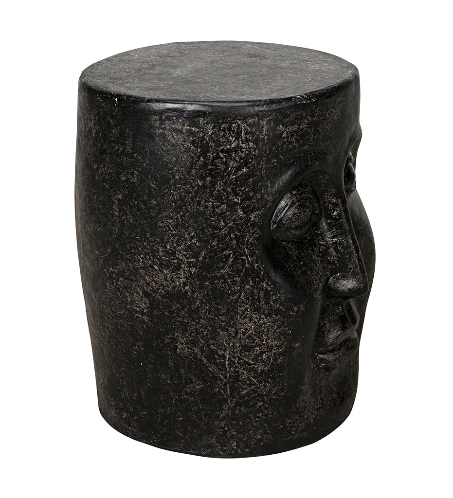 Noir Head Side Tables - Black Fiber Cement AR-202BF